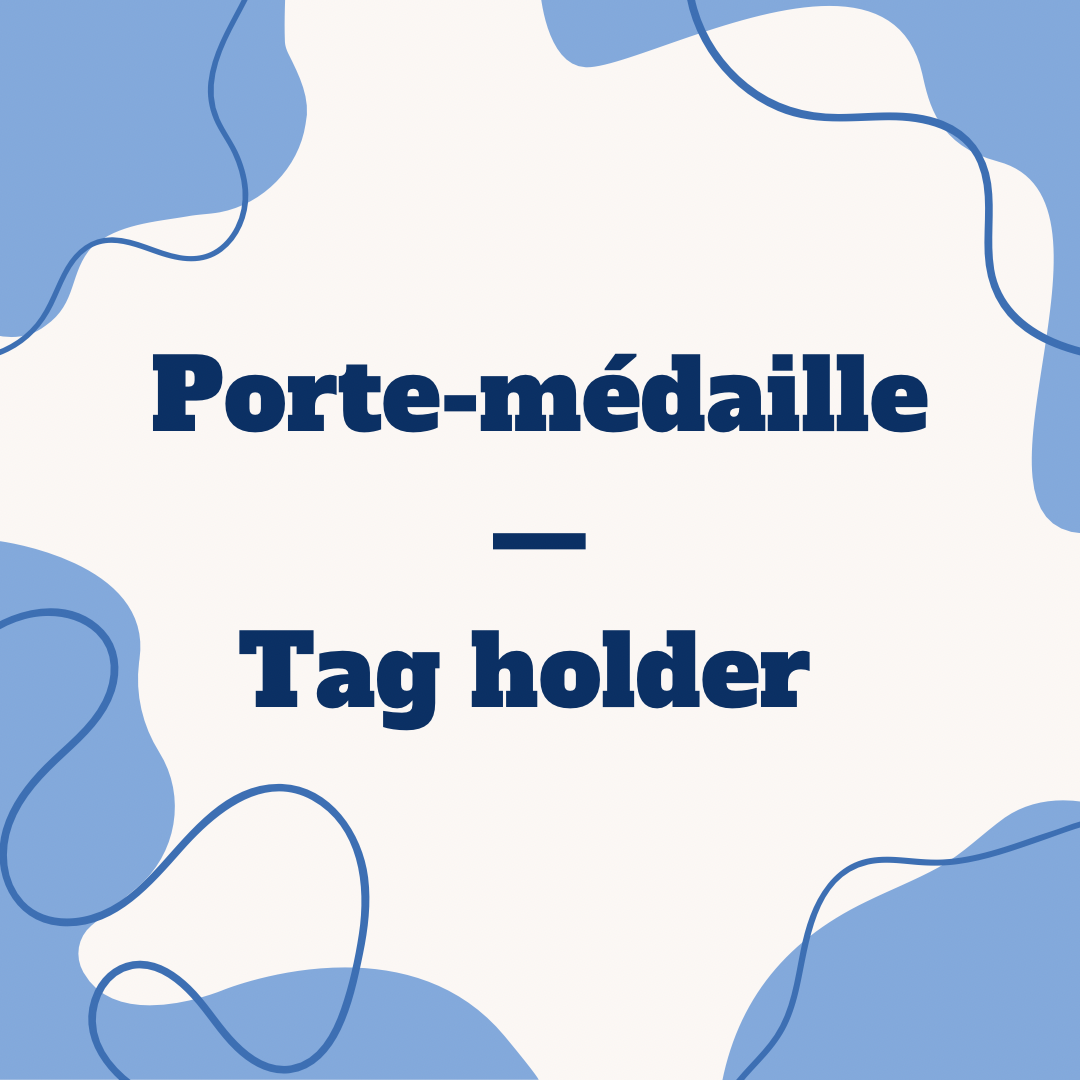 Portes médailles | Tag holders