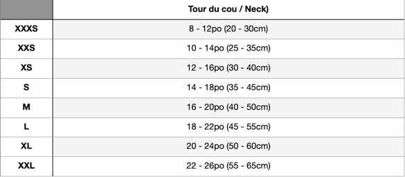 Avec double bande | With double layer (1)